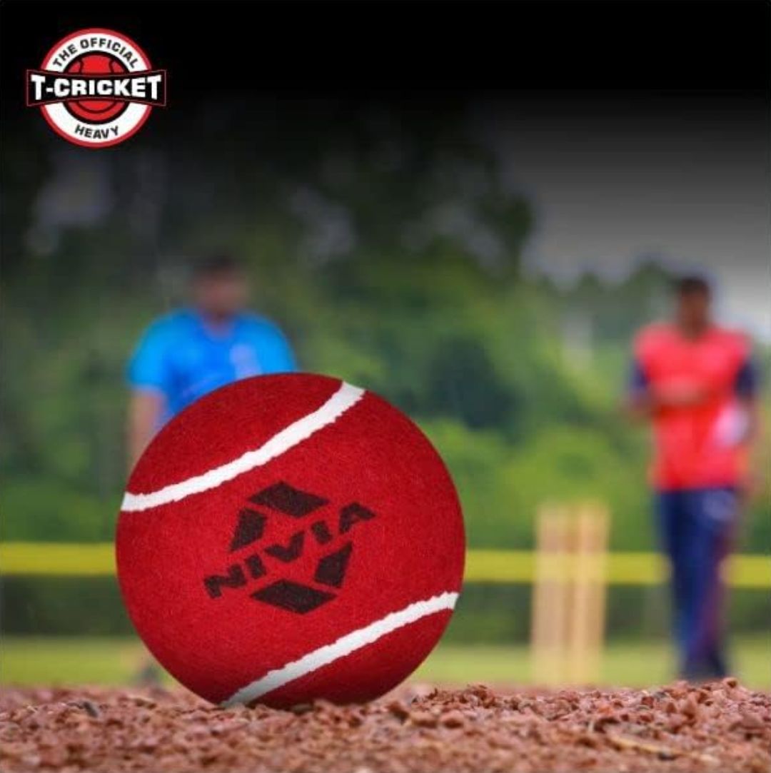 Nivia Hard Tennis ball for Cricket