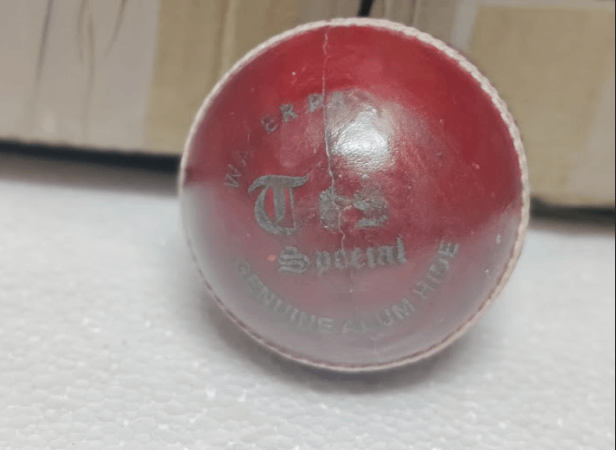 Red Leather Ball - My Store