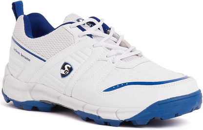 SG Steadler 6.0 Cricket Shoes White Royal Blue