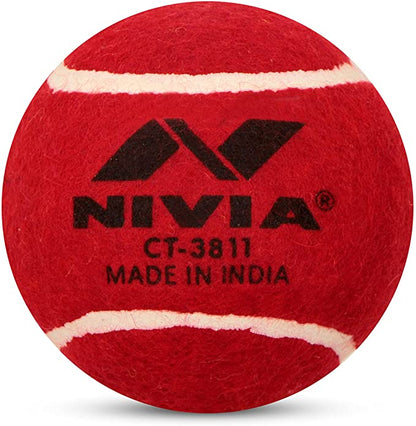 Nivia Neon Hard Tennis Cricket Ball