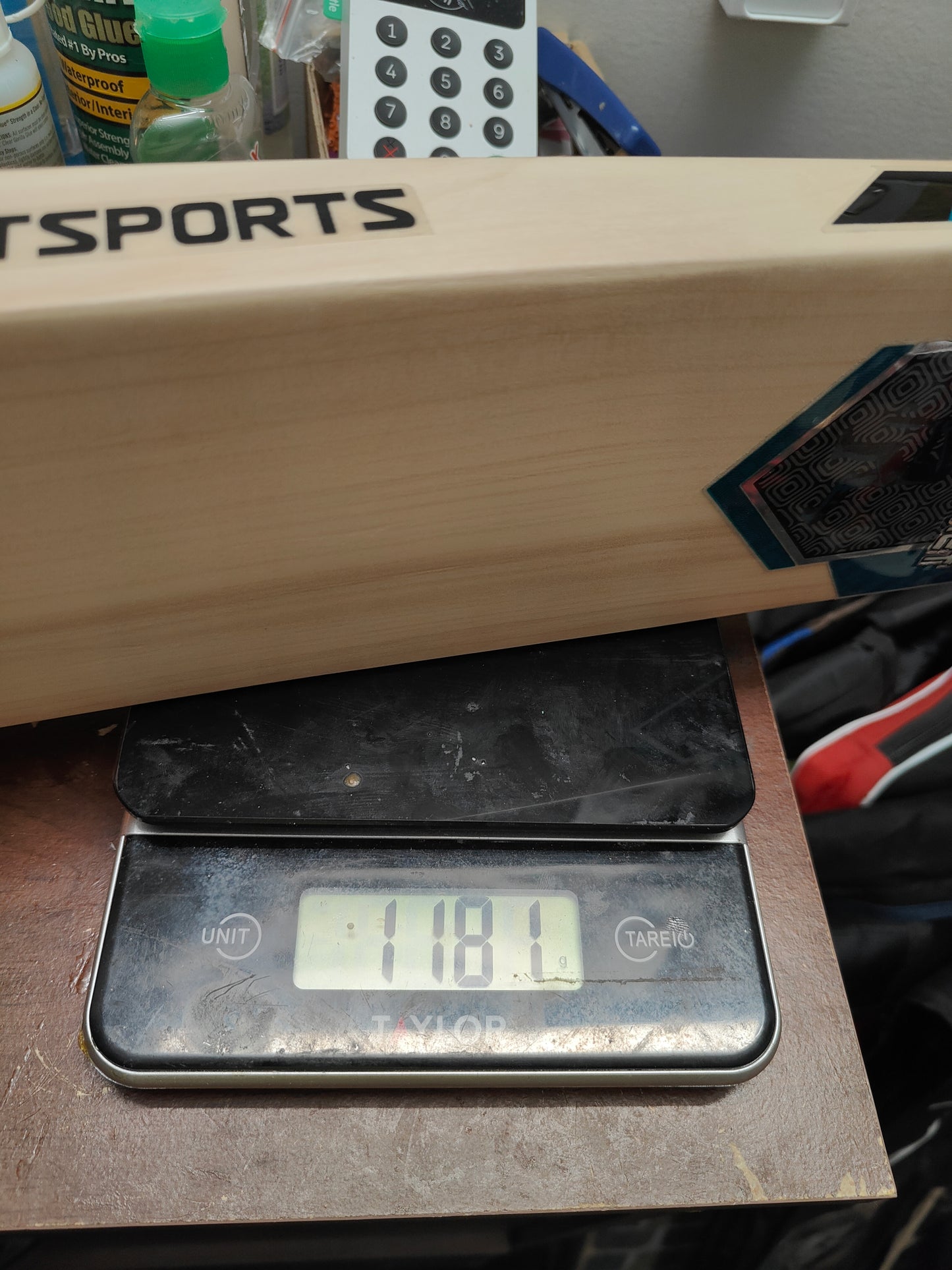 Natsports Custom Performance Bat(Kashmir Willow)